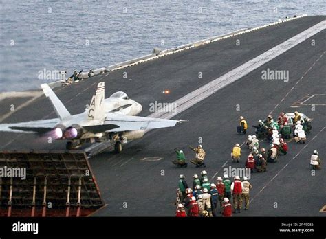 Us Navy An F A Hornet Assigned To Silver Eagles Of Marine