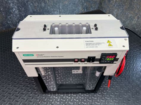 Bio Rad Electrophoresis Dcode Universal Mutation Detection System