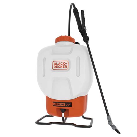 Black Decker V Max Gal Pump Powered Backpack Sprayer Kit