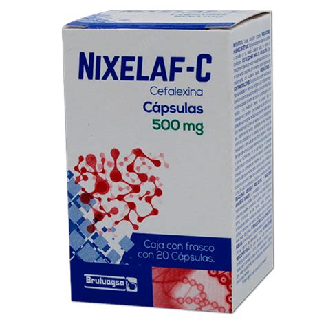 NIXELAF C CEFALEXINA Equilibrio Farmacéutico