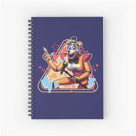 Cuaderno De Espiral Glamrock Freddy Fnaf Security Breach De