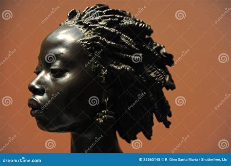 Bust African Woman Sculpture Stock Photos Free Royalty Free Stock