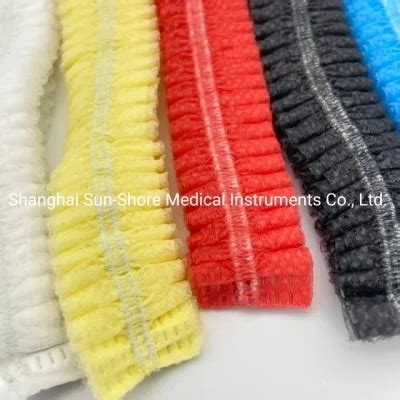 Disposable Cleanroom Clip Cap Non Woven Mop Cap Cap And Nursing Cap