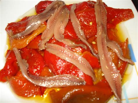 A Comer Que Ya Es Hora Ensalada De Pimientos Y Anchoas