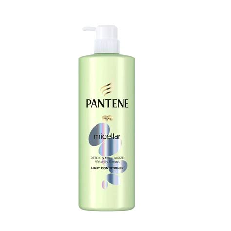 Pantene Detox Scalp Cleanse Micellar Shampoo 530ml Eshaistic Pk