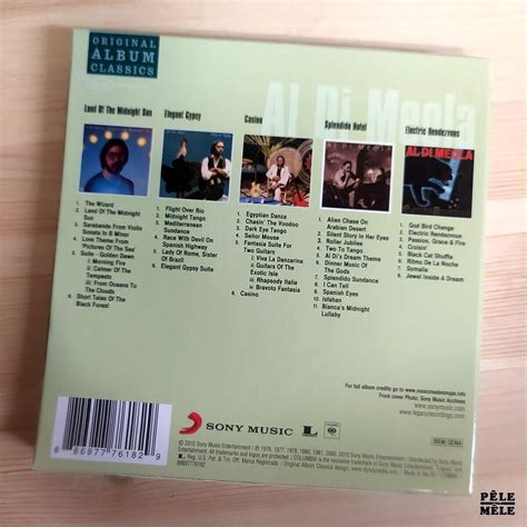 Al Di Meola Original Album Classics Cbs Cds P Le M Le Online