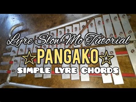 Pangako Batang Quiapo Lyre Playing Slowmo Tutorial Practice