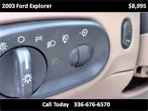 Ford Explorer Used Cars Greensboro Nc Youtube