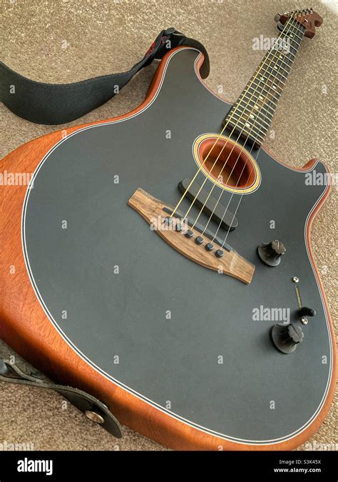 Fender Acoustasonic Stratocaster Guitar Stock Photo Alamy