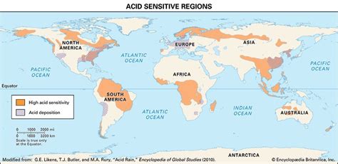 Acid Rain Definition Causes Effects And Formulas Britannica