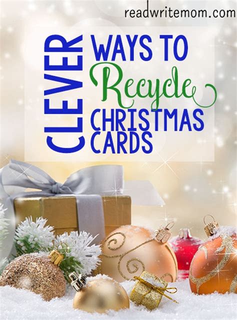 Ways To Recycle Christmas Cards Clever Ideas To Keep Reusing Memories