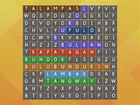 anyong lupa wordsearch