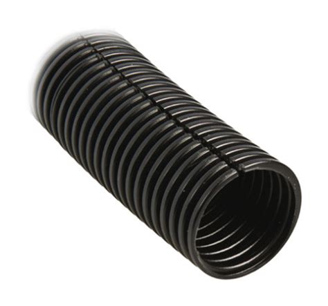 Rs Pro Plastic Flexible Split Conduit Black Mm X M Rs Components