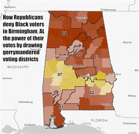 Alabama Republican Gerrymandering Makes Black Vote Powerless