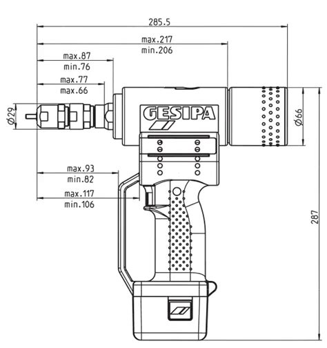 Gesipa Firebird Pro Cas Cordless Rivnut Tool Instruction Manual