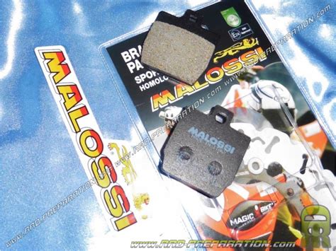 Pastillas De Freno Delanteras Traseras Malossi Para Scooter Mbk Nitro