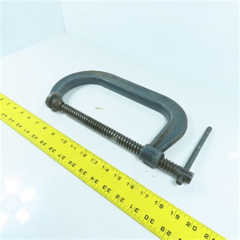 Wilton Drop Forged C Clamp Opening Throat Depth Steel Usa