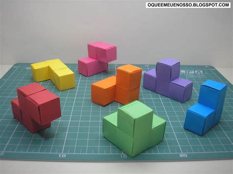 How To Make A Soma Cube From Sonobe Cubes Artofit