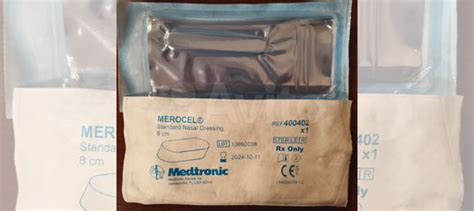 Носовые тампоны Merocel Medtronic 8 см купить в Москве | Личные вещи ...