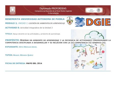 Docx Ejemplo De Actividad Integradora Del Modulo Unidad Dokumen