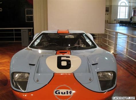 An Original Gulf Livery Car 1968 And 1969 Lemans Winning Ford Gt40