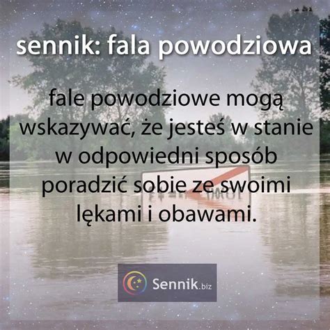 Sennik woda powódź interpretacja snów o powodzi grudzień 2024