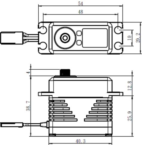 SAVÖX SW 2290SG 7 4V 50KG 0 13s DIGITAL HV SERVO WASSERDICHT BLACK LINE