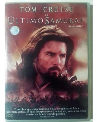 Dvd O Último Samurai Tom Cruise The Last Samuray Parcelamento sem juros