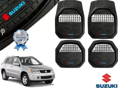 Tapetes Pz Charola D Logo Suzuki Grand Vitara Env O Gratis