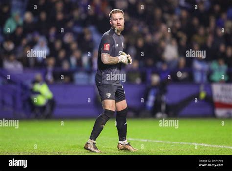 Sheffield Uk 06th Jan 2024 Cardiff City Goalkeeper Jak Alnwick 21 In Action During The