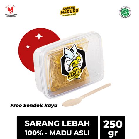 Jual Sarang Maduku Madu Sarang Asli Raw Honey Gr Shopee