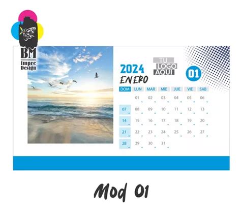 Calendarios Escritorio Personalizados Base Vinil Env O Gratis