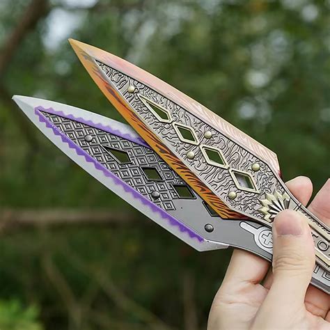 Wraith Kunai Cm Apex Legends Heirloom Luminous Wraith Cosplay Game