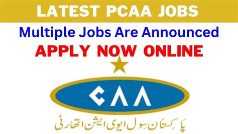 Caa Jobs Pakistan Civil Aviation Authority