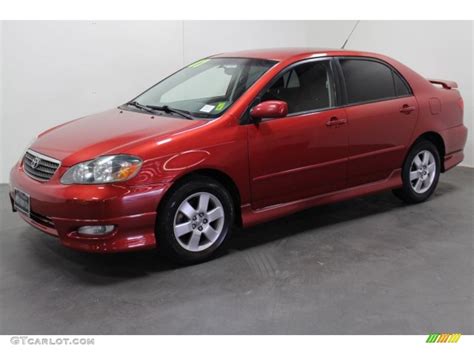 Impulse Red Pearl 2007 Toyota Corolla S Exterior Photo 105947614