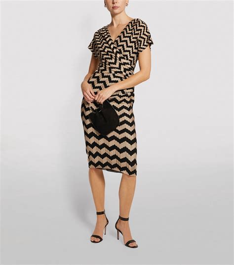 Missoni Multi Zigzag Midi Dress Harrods Uk