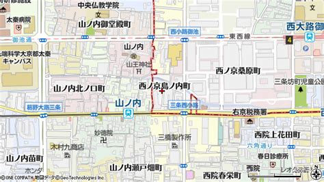 京都府京都市中京区西ノ京島ノ内町 郵便番号 〒604 8443：マピオン郵便番号