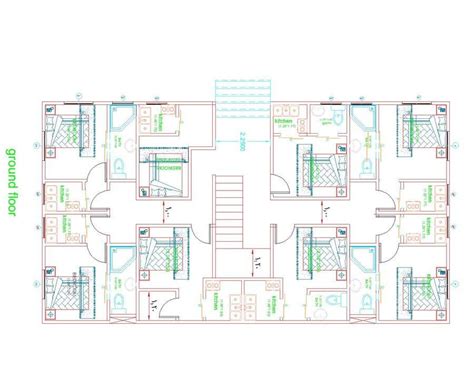 Entry #14 by Ali3abdo3 for Apartment Floor Plan Design: 8 Units ...