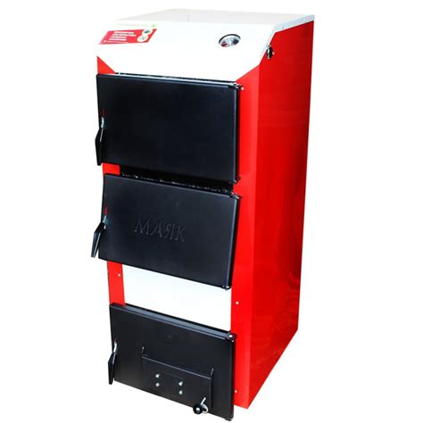Твердотопливный котел МАЯК АОТ-12 STANDARD PLUS 12 кВт 120м2 с ручным ...