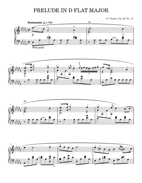 Preludes Op28 Sheet Music For Piano By Frédéric Chopin Official