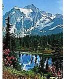 Mountain wall murals