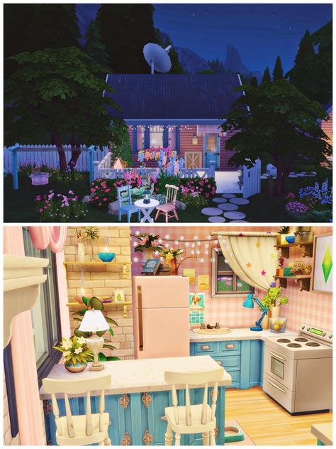 I created this tiny house in the Sims 4 and wanted to share it with you ...