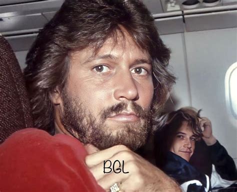 Bee Gees Fan Page On Instagram Barry And Andy Gibb On A Plane In