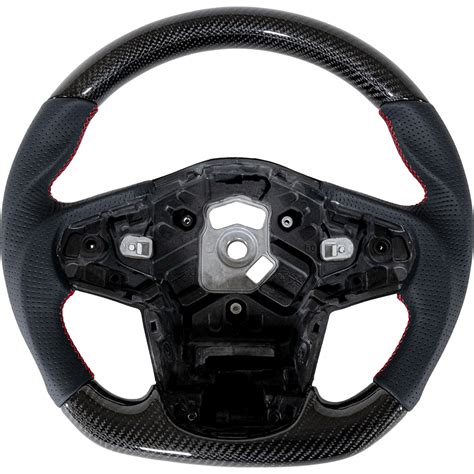 Evasive Motorsports Suvneer Carbon Fiber Leather Steering Wheel