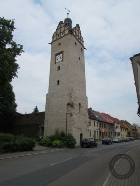 Hallescher Turm Zörbig Anhalt Bitterfeld im Bild