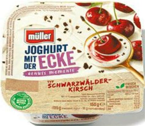 müller Joghurt mit der Ecke von NETTO Supermarkt ansehen