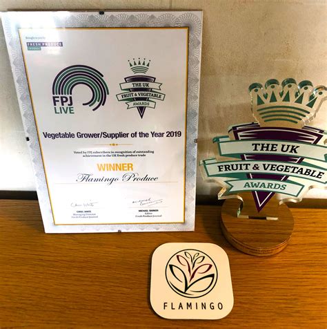 Vegetable Grower/ Supplier of the Year 2019 - Flamingo