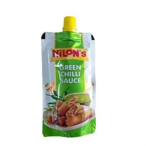 Nilons Green Chilli Sauce Packaging Type Pouch Packaging Size Ml