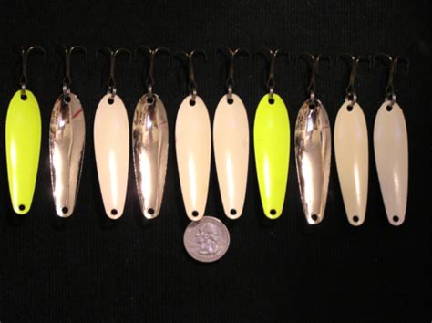 New Walleye Trout Salmon Trolling Spoons Downrigger Fishing