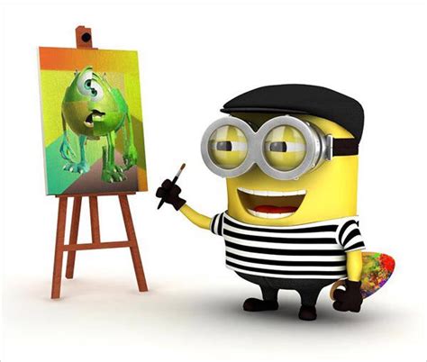 Painter Minion Minions Wallpaper Minions Despicable Minions